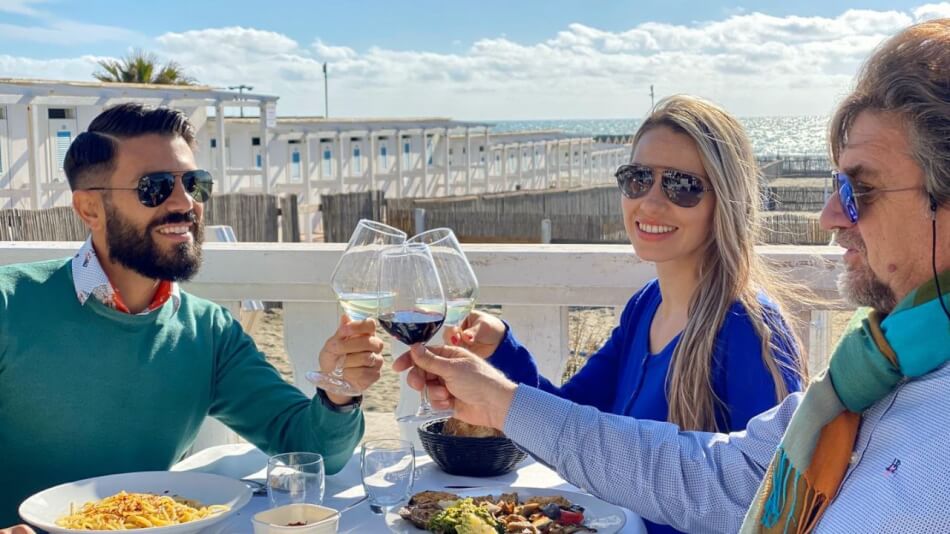 Oldtimer, Fiat500, Vespa mit Sidecar Bild 2